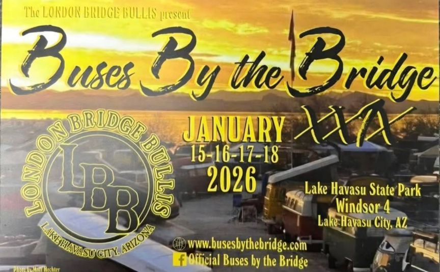 Buses By The Bridge partial flyer 2026
